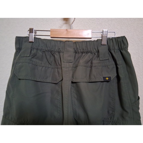 Boy Scouts of America Mens Small 30" Relaxed Convertible Uniform Zip Off Pants‎ - Picture 4 of 12